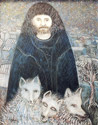 The man and the three foxes